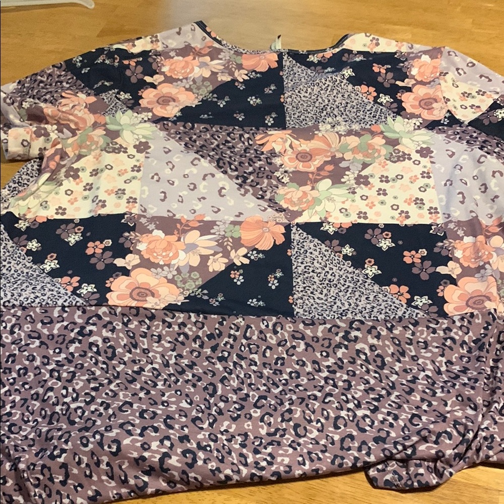 Floral Patchwork Blouse - image 7